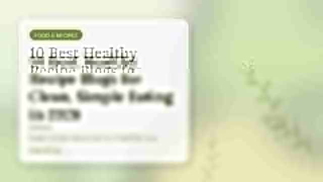 Fresh vegetables and a laptop displaying the best healthy recipe blogs for clean, simple eating